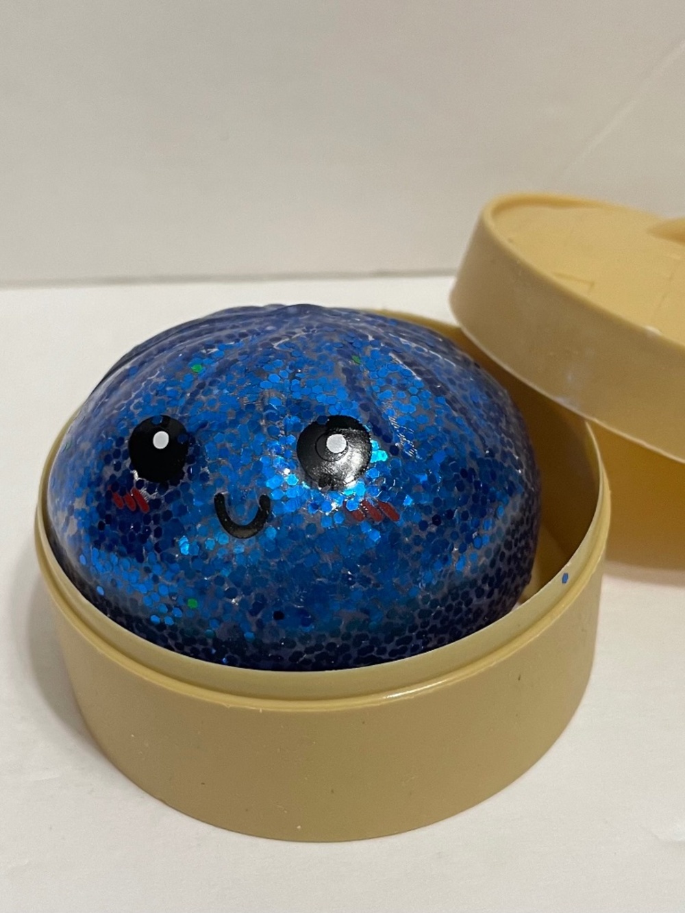 Mystery Squishy Bun Dumpling RARE GLITTER Limited Edition Stress Relief US,
